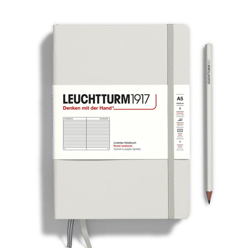 Leuchtturm1917 notitieboek Hardcover Medium A5 gelinieerd