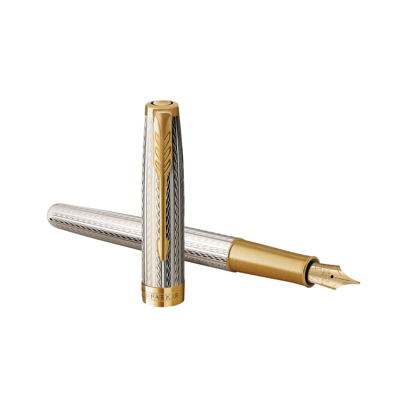 Parker Sonnet Premium Silver Mistral GT fountain pen –