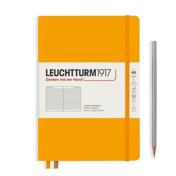 Leuchtturm1917 notitieboek Hardcover Medium A5 gelinieerd - P.W. Akkerman Den Haag