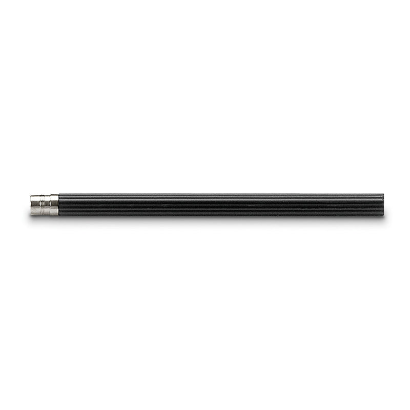 Graf von Faber-Castell 5 pocket pencils platinum plated, zwart - P.W. Akkerman Den Haag