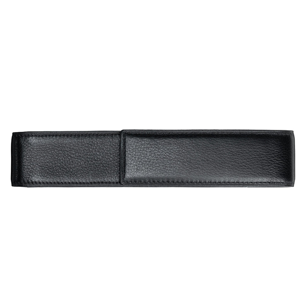 Lamy One Piece Pen Pouch in Black Grained Leather – P.W. Akkerman Den Haag