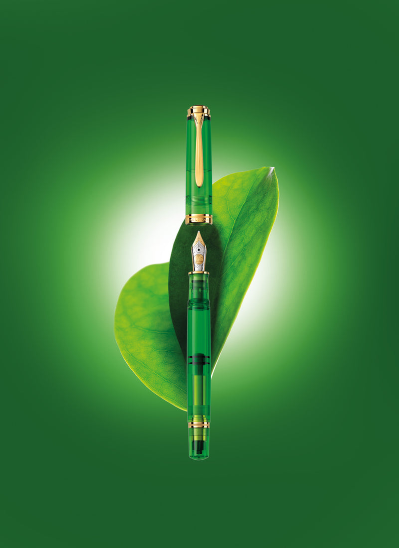 Pelikan M800 Green Demonstrator vulpen