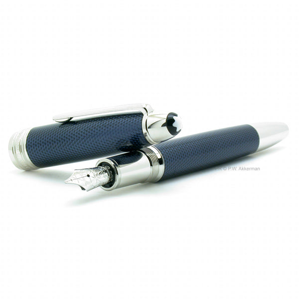 Montblanc Solitaire LeGrand Blue Hour fountain pen P.W. Akkerman Den Haag