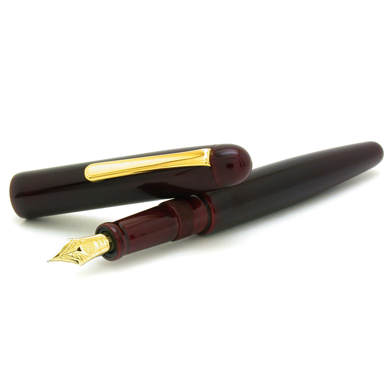 Nakaya Writer Long Aka-tamenuri vulpen - P.W. Akkerman Den Haag