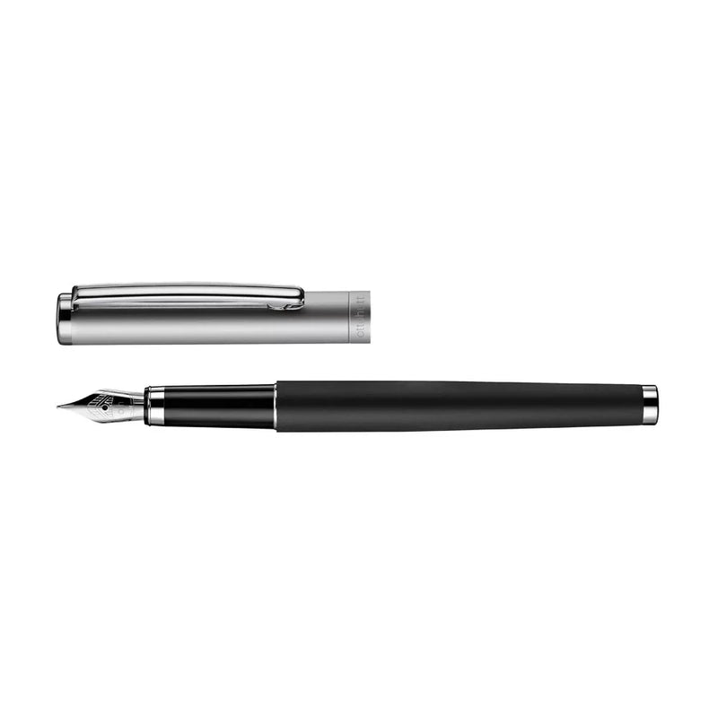 Otto Hutt Design01 matte black vulpen