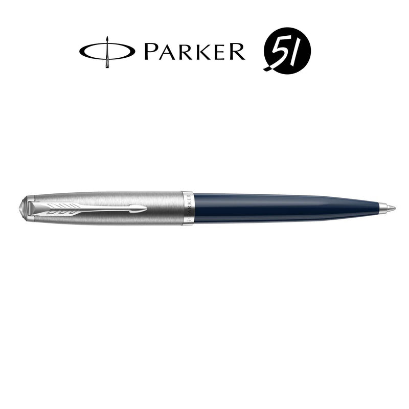 Parker 51 midnight blue CT balpen - P.W. Akkerman Den Haag