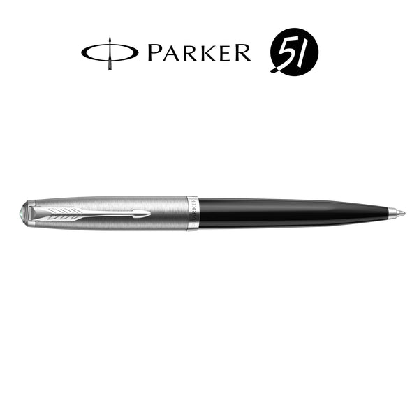 Parker 51 zwart CT balpen - P.W. Akkerman Den Haag