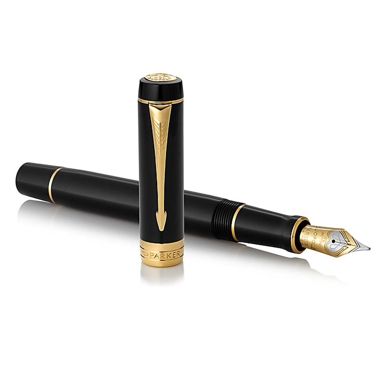 Parker Duofold Centennial Classic Black GT fountain pen – P.W.