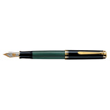 Pelikan Souverän M1000 Zwart/Groen vulpen - P.W. Akkerman Den Haag