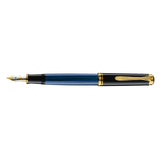 Pelikan Souverän M400 Zwart/Blauw vulpen - P.W. Akkerman Den Haag