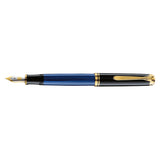 Pelikan Souverän M600 Zwart/Blauw vulpen - P.W. Akkerman Den Haag