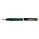 Pelikan Souverän M600 Zwart/Groen vulpen - P.W. Akkerman Den Haag