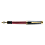 Pelikan Souverän M600 Zwart/Rood vulpen - P.W. Akkerman Den Haag