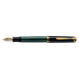 Pelikan Souverän M800 Zwart/Groen vulpen - P.W. Akkerman Den Haag