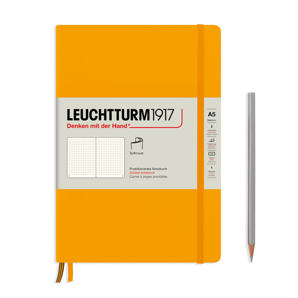 Leuchtturm 1917 Notitieboek Softcover Medium A5 Dots - P.W. Akkerman Den Haag