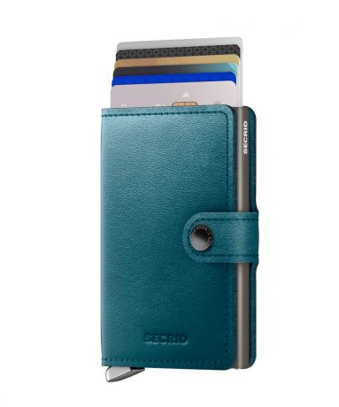 Secrid Premium Mini Wallet. Dusk Teal